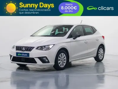 Usado Seat Ibiza XCELLENCE 110 CV (80 kW) 2021 Blanco Utilitario