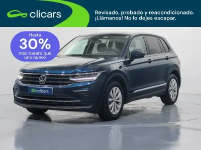 Usado VW Tiguan 130 CV (95 kW) 2022 Azul SUV