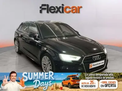 Usado Audi A3 S-Line 116 CV (85 kW) 2019 Negro Berlina