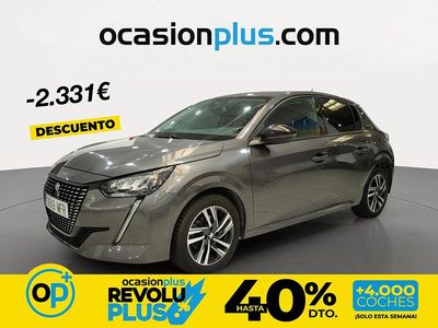 Usado Peugeot 208 Allure 100 CV (73 kW) 2023 Gris Utilitario
