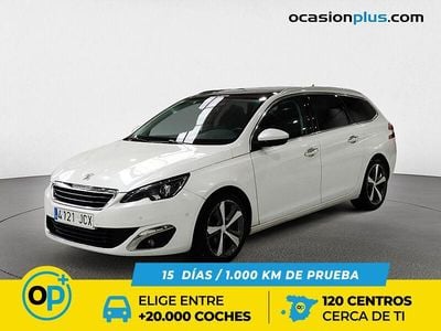 Usado Peugeot 308 Allure 150 CV (110 kW) 2015 Blanco Familiar