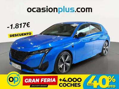 Usado Peugeot 308 GT 130 CV (95 kW) 2021 Azul