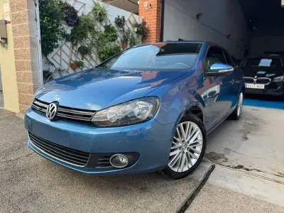 Usado VW Golf Cabriolet 150 CV (110 kW) 2015 Azul Descapotable
