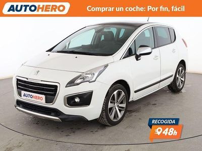 Usado Peugeot 3008 Allure 120 CV (88 kW) 2015 Blanco Familiar
