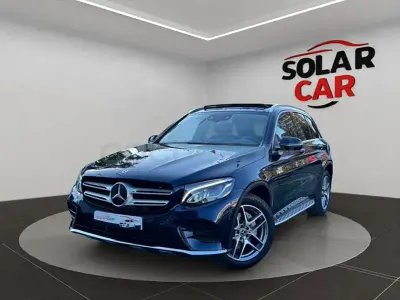 Usado Mercedes GLC250 211 CV (155 kW) 2017 Azul SUV