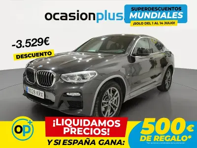 Usado BMW X4 231 CV (169 kW) 2018 Gris SUV