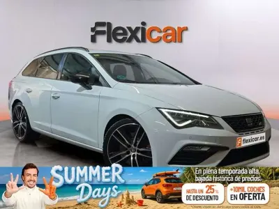 Usado Seat Leon ST CUPRA 300 CV (220 kW) 2018 Blanco Familiar
