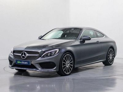 Usado Mercedes C220 170 CV (125 kW) 2017 Gris Coupe