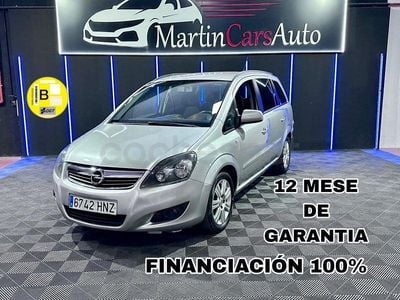 Usado Opel Zafira Family 110 HP (80 kW) 2013 Cinzento Monovolume