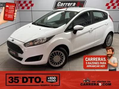 Usado Ford Fiesta Trend 60 CV (44 kW) 2014 Blanco Utilitario