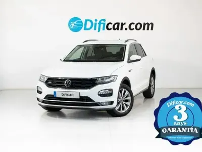 Usado VW T-Roc R-line 110 CV (80 kW) 2022 Blanco SUV