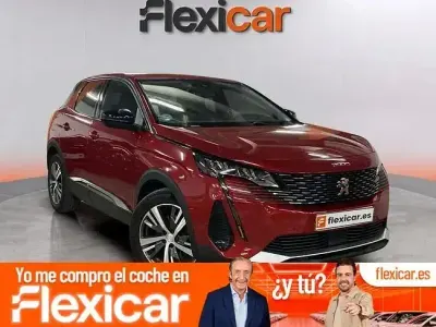 Usado Peugeot 3008 Allure 130 CV (95 kW) 2022 Rojo SUV