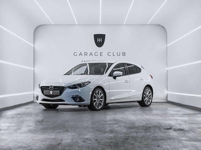Usado Mazda 3 Luxury 120 CV (88 kW) 2014 Blanco Berlina