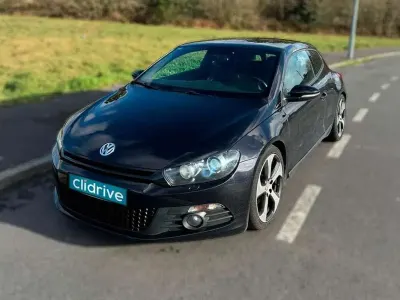 Usado VW Scirocco 170 CV (125 kW) 2009 Negro Coupe