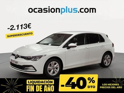 Blanco Usado 2023 VW Golf VIII Life Berlina | 23.250 € (Precio justo)