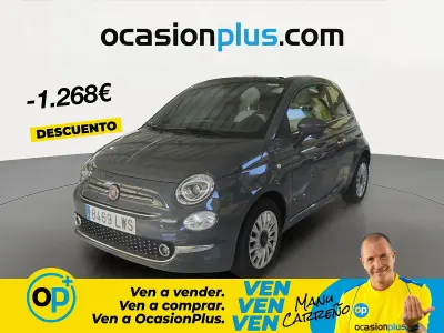 Usado Fiat 500 Dolcevita 70 CV (51 kW) 2022 Gris Descapotable