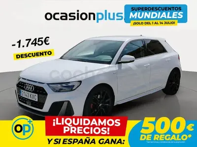 Usado Audi A1 Sportback S-Line 200 CV (147 kW) 2019 Blanco Utilitario
