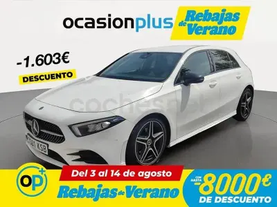 Usado Mercedes A180 136 CV (100 kW) 2018 Blanco Berlina