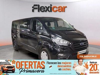 Usado Ford Transit Custom Trend 131 CV (96 kW) 2023 Negro Familiar