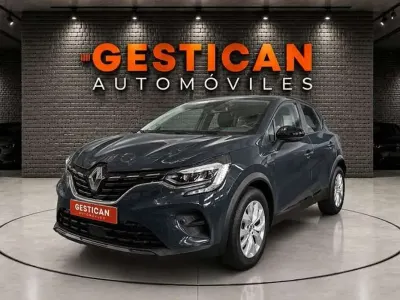 Usado Renault Captur Intens 90 CV (66 kW) 2021 Azul SUV