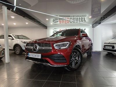Rojo Usado 2020 Mercedes GLC220 Coupe | 38.900 € (Precio justo)