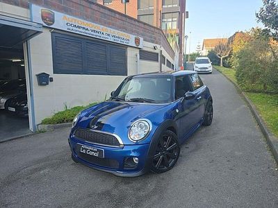 Usado Mini Cooper D 110 CV (80 kW) 2008 Azul Utilitario