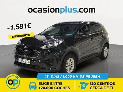 Usado Kia Sportage 132 CV (97 kW) 2019 Negro SUV