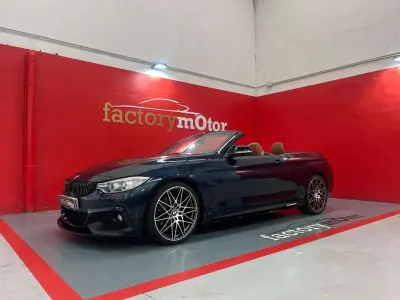 Usado BMW 430 Cabriolet M Performance 252 CV (185 kW) 2016 Azul Descapotable