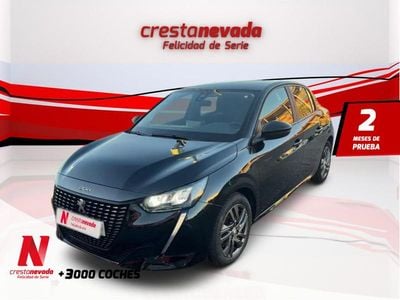 Usado Peugeot 208 Active 101 CV (74 kW) 2021 Negro Utilitario