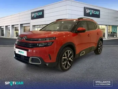 Usado Citroën C5 Aircross Shine 131 CV (96 kW) 2021 Rojo SUV