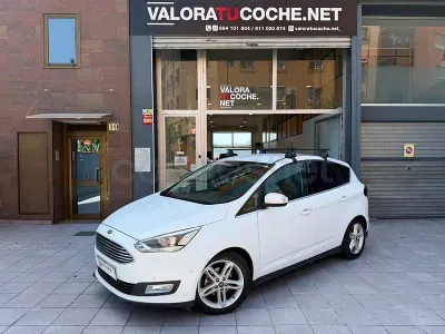 Usado Ford C-MAX Titanium 120 CV (88 kW) 2017 Blanco Monovolumen