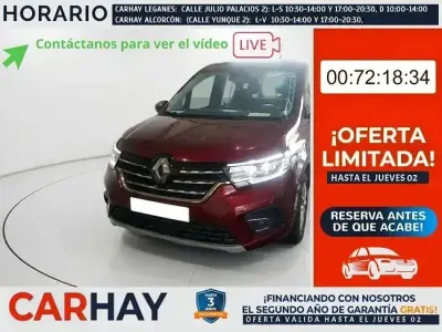 Usado Renault Kangoo Edition One 75 CV (55 kW) 2021 Rojo Monovolumen
