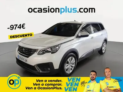 Usado Peugeot 5008 Active 120 CV (88 kW) 2018 Blanco SUV