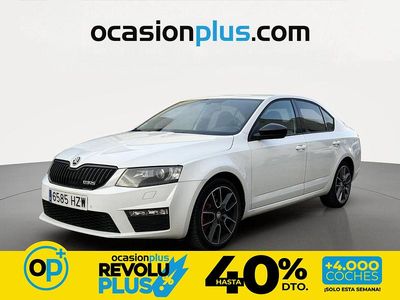 Usado Skoda Octavia RS 184 CV (135 kW) 2014 Blanco Berlina