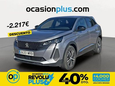 Usado Peugeot 3008 Allure 130 CV (95 kW) 2024 Gris SUV