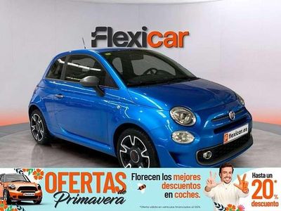 Usado Fiat 500 69 CV (50 kW) 2018 Azul Utilitario