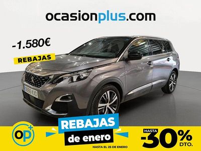 Gris Usado 2019 Peugeot 5008 GT-line SUV | 17.390 € (Un poco caro)