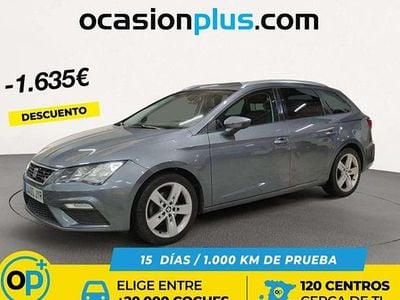 Usado Seat Leon ST FR 150 CV (110 kW) 2017 Gris Familiar