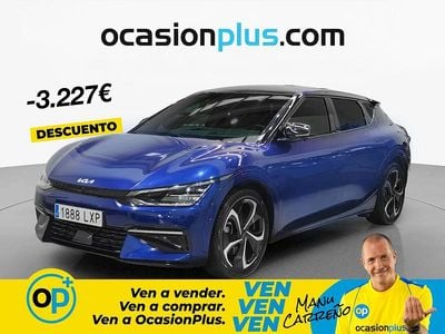 Usado Kia EV6 GT-Line 168 kW (229 HP) 2022 Azul SUV