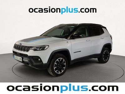 Gris Usado 2022 Jeep Compass Trailhawk SUV | 20.364 € (Precio justo)