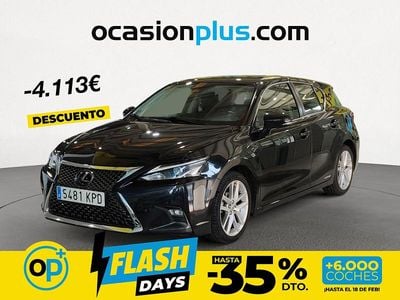Usado Lexus CT200h Executive Line 136 CV (100 kW) 2018 Negro
