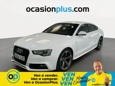 Käytetty Audi A5 S-Line 150 HP (110 kW) 2015 Valkoinen Coupe - kaksiovinen
