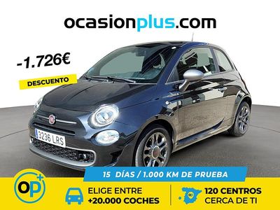 Negro Usado 2021 Fiat 500 S Berlina | 10.190 € (Precio justo)