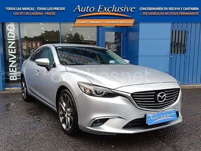 Gris / plata Usado 2015 Mazda 6 Luxury Berlina | 13.990 € (Precio justo)
