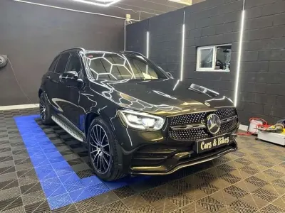 Usado Mercedes GLC300 245 CV (180 kW) 2021 Gris SUV