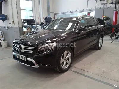 Usado Mercedes GLC250 204 CV (150 kW) 2018 Negro SUV