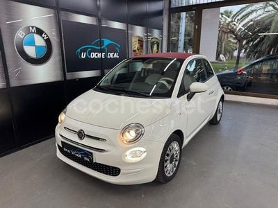Blanco Usado 2020 Fiat 500C Lounge Descapotable | 10.900 € (Buen precio)