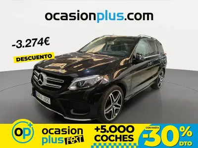 Usado Mercedes GLE500 442 CV (325 kW) 2017 Negro Pickup/Camioneta