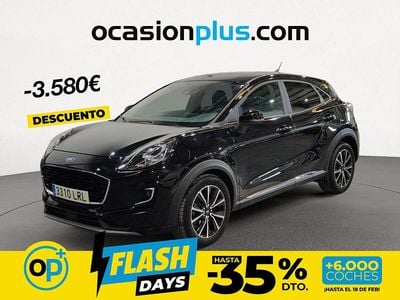 Usado Ford Puma Titanium 120 CV (88 kW) 2021 Negro Recogida