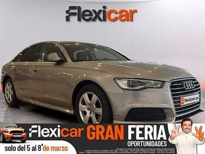 Usado Audi A6 S-Line 218 CV (160 kW) 2017 Gris Berlina